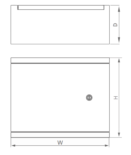 100A Compact TP&N Metal Distribution Board-wosomelec